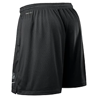 Short réversible Nike Dri-FIT noir pour homme des Las Vegas Raiders