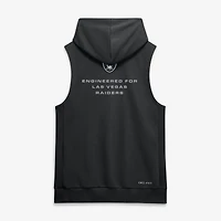 Sweat à capuche sans manches Nike Dri-FIT Sideline Standard Issue noir pour homme