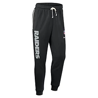Pantalon fuselé Nike noir pour homme des Las Vegas Raiders, édition standard, Ground Game Dri-FIT