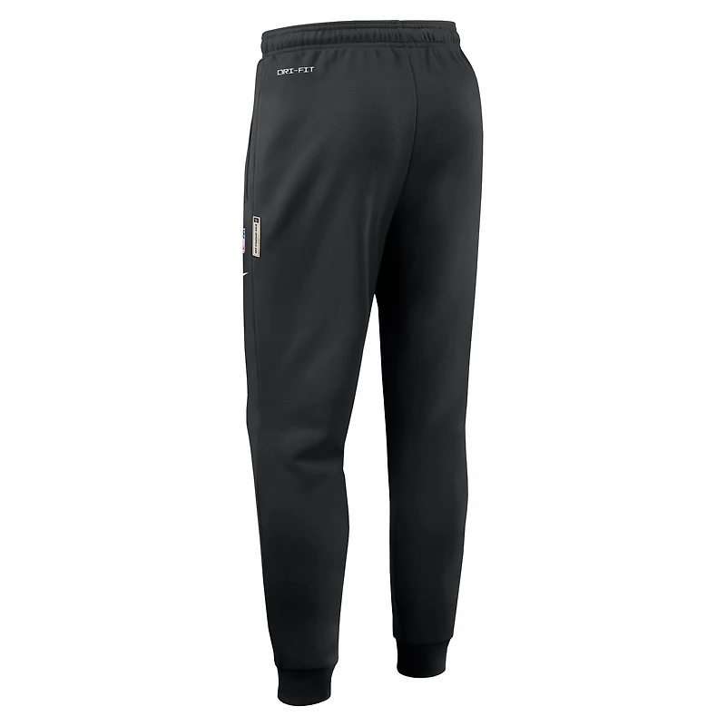Pantalon fuselé Nike noir pour homme des Las Vegas Raiders, édition standard, Ground Game Dri-FIT