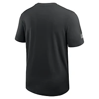 Men's Nike Black Las Vegas Raiders Sideline UV Dri-Fit Coach Shirt