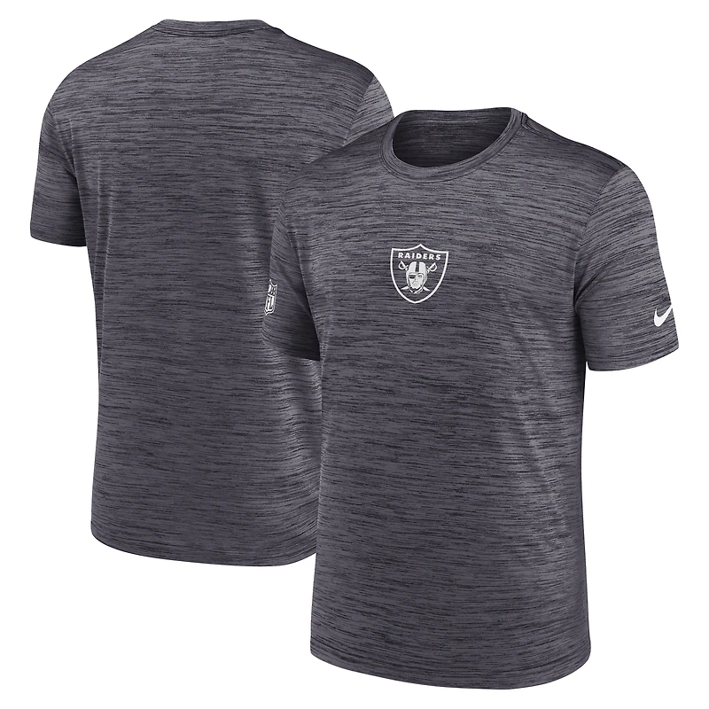 Men's Nike Black Las Vegas Raiders Sideline Velocity Dri-FIT T-Shirt