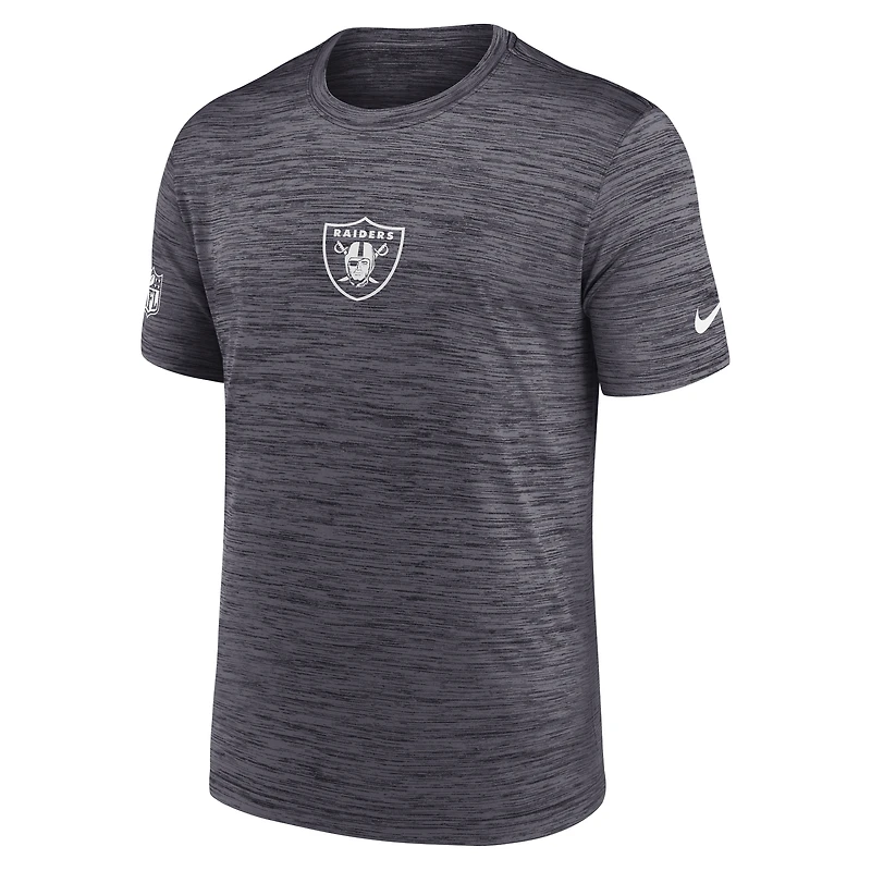 Men's Nike Black Las Vegas Raiders Sideline Velocity Dri-FIT T-Shirt