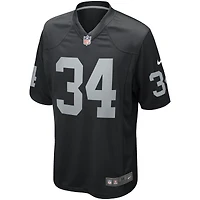 Men's Nike Bo Jackson Black Las Vegas Raiders Game Retired Player Jersey
