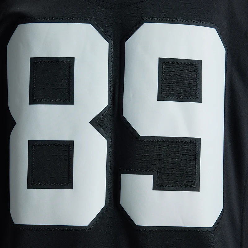 Men's Nike Brock Bowers Black Las Vegas Raiders Vapor F.U.S.E. Stitched Limited Jersey