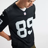 Men's Nike Brock Bowers Black Las Vegas Raiders Vapor F.U.S.E. Stitched Limited Jersey