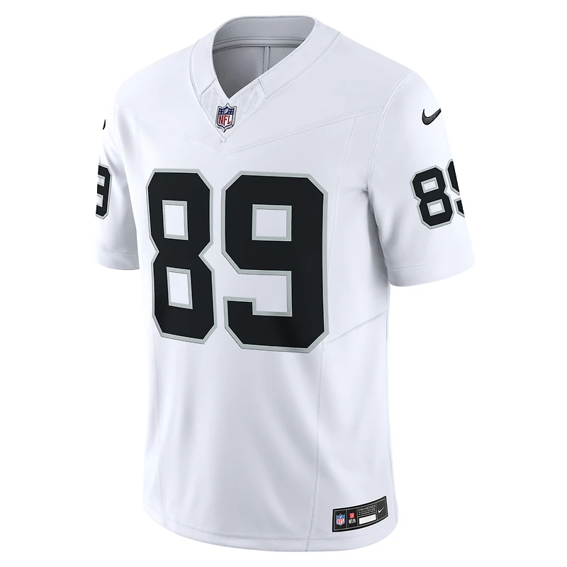 Men's Nike Brock Bowers White Las Vegas Raiders  Vapor F.U.S.E. Limited Jersey