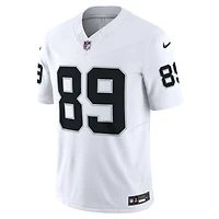 Men's Nike Brock Bowers White Las Vegas Raiders  Vapor F.U.S.E. Limited Jersey