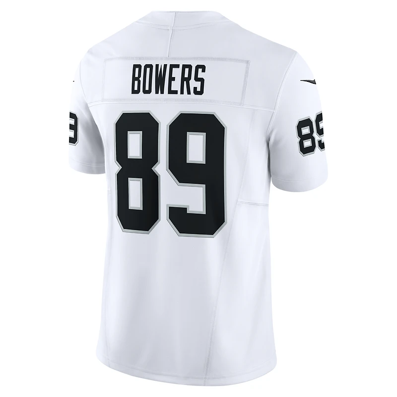 Men's Nike Brock Bowers White Las Vegas Raiders  Vapor F.U.S.E. Limited Jersey