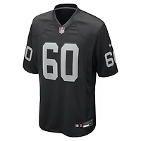 Maillot Nike Charles Grant noir pour homme des Las Vegas Raiders