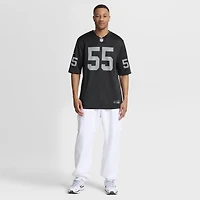 Men's Nike Cody Lindenberg  Black Las Vegas Raiders Team Game Jersey