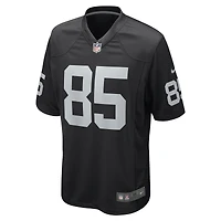 Men's Nike Cole Fotheringham Black Las Vegas Raiders Game Player Jersey
