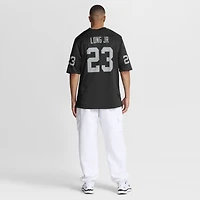 Men's Nike David Long Jr.  Black Las Vegas Raiders Team Game Jersey