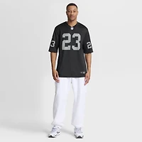 Men's Nike Dylan Laube  Black Las Vegas Raiders Team Game Jersey