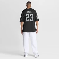 Men's Nike Dylan Laube  Black Las Vegas Raiders Team Game Jersey