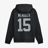 Men's Nike Fernando Mendoza Black Las Vegas Raiders Name & Number Hoodie