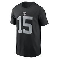 Men's Nike Fernando Mendoza Las Vegas Raiders Name & Number T-Shirt