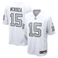 Maillot de match alternatif Nike Fernando Mendoza blanc des Raiders Las Vegas pour homme