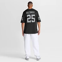 Men's Nike Fred Biletnikoff Black Las Vegas Raiders Game Retired Player Jersey