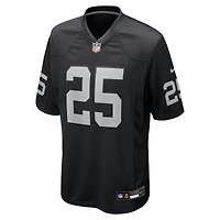 Maillot de joueur retraité Nike Fred Biletnikoff pour hommes, noir, Las Vegas Raiders Game