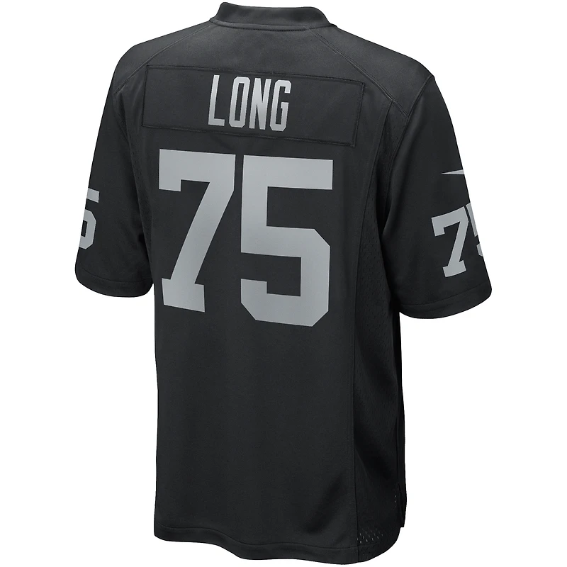 Men's Nike Howie Long Black Las Vegas Raiders Game Retired Player Jersey