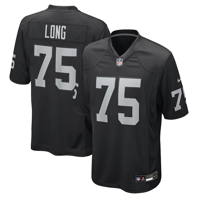 Men's Nike Howie Long Black Las Vegas Raiders Game Retired Player Jersey