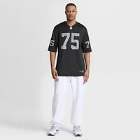 Men's Nike Howie Long Black Las Vegas Raiders Game Retired Player Jersey