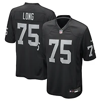Men's Nike Howie Long Black Las Vegas Raiders Game Retired Player Jersey