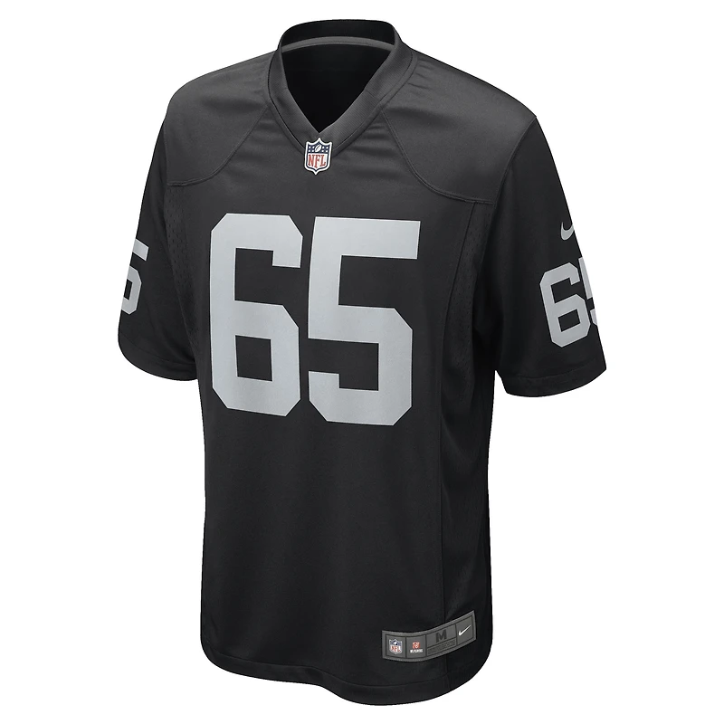 Men's Nike Hroniss Grasu Black Las Vegas Raiders Game Player Jersey