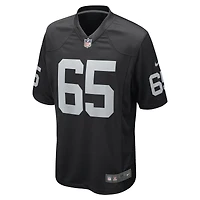 Men's Nike Hroniss Grasu Black Las Vegas Raiders Game Player Jersey