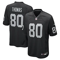 Maillot Nike Ian Thomas noir pour homme des Las Vegas Raiders