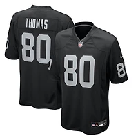 Men's Nike Ian Thomas  Black Las Vegas Raiders Team Game Jersey