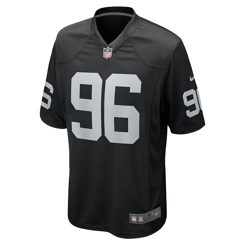 Men's Nike Isaac Rochell  Black Las Vegas Raiders Team Game Jersey