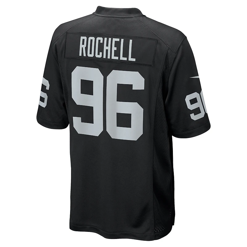 Men's Nike Isaac Rochell  Black Las Vegas Raiders Team Game Jersey