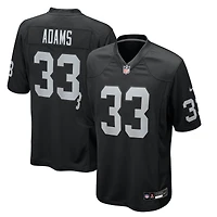 Men's Nike Jamal Adams  Black Las Vegas Raiders Team Game Jersey