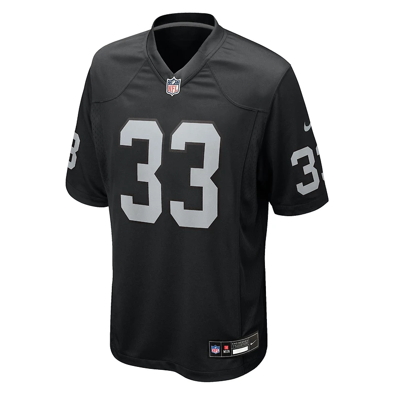 Maillot Nike Jamal Adams noir pour homme des Las Vegas Raiders
