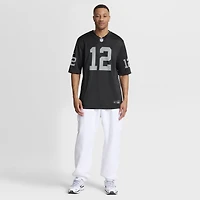 Men's Nike Ken Stabler Black Las Vegas Raiders Game Retired Player Jersey