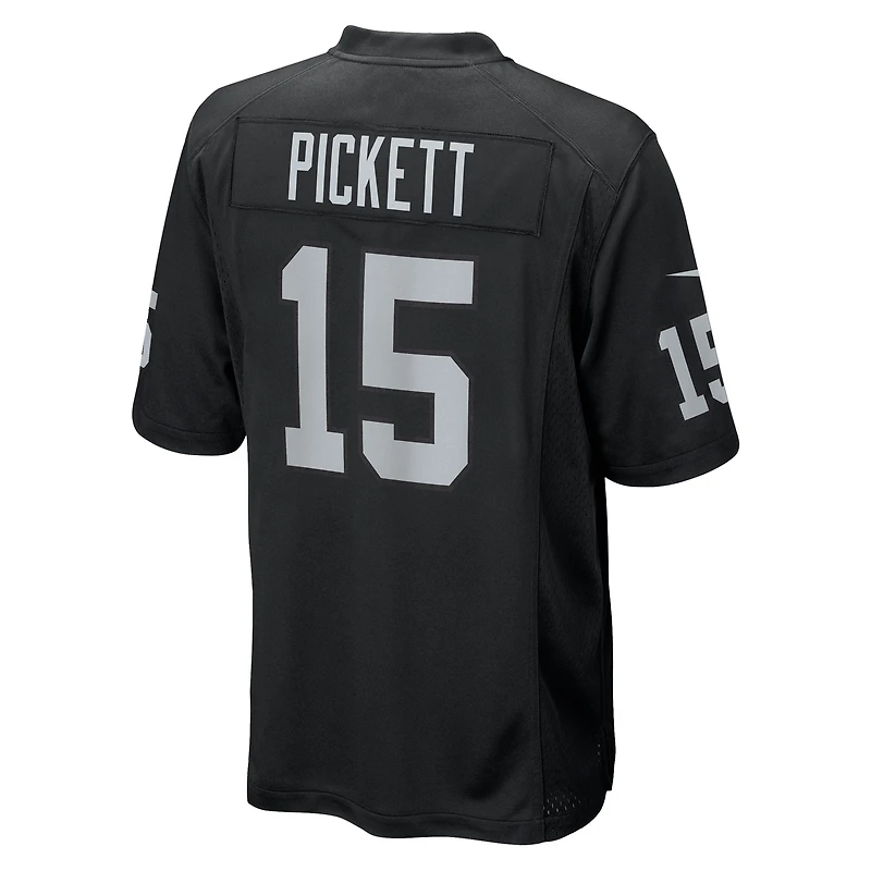 Men's Nike Kenny Pickett  Black Las Vegas Raiders Team Game Jersey
