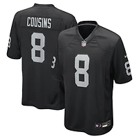 Men's Nike Kirk Cousins  Black Las Vegas Raiders Team Game Jersey