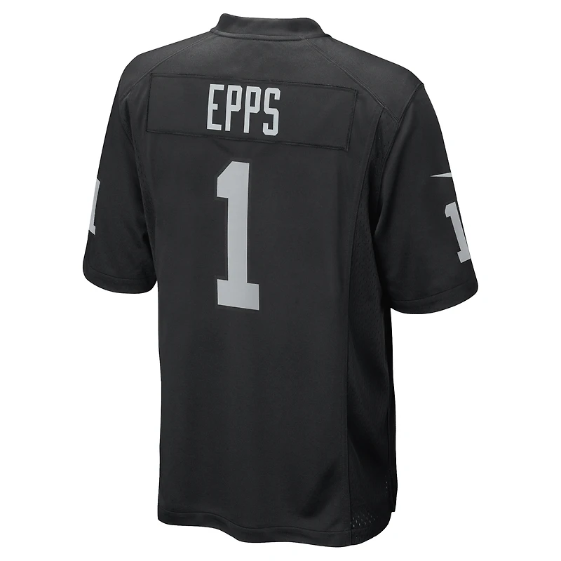 Men's Nike Marcus Epps Black Las Vegas Raiders Game Player Jersey