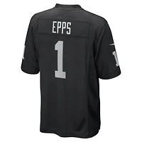 Men's Nike Marcus Epps Black Las Vegas Raiders Game Player Jersey