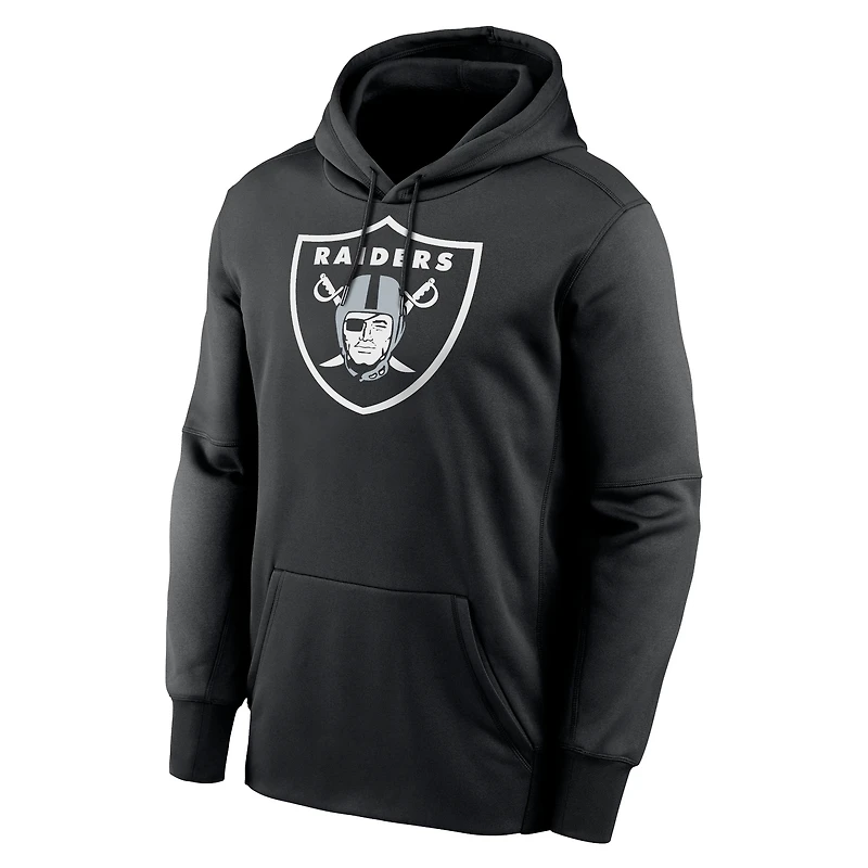 Sweat à capuche Nike Maxx Crosby noir pour homme, avec nom et numéro de joueur des Las Vegas Raiders