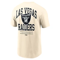 Men's Nike Natural Las Vegas Raiders Freestyle Essential T-Shirt