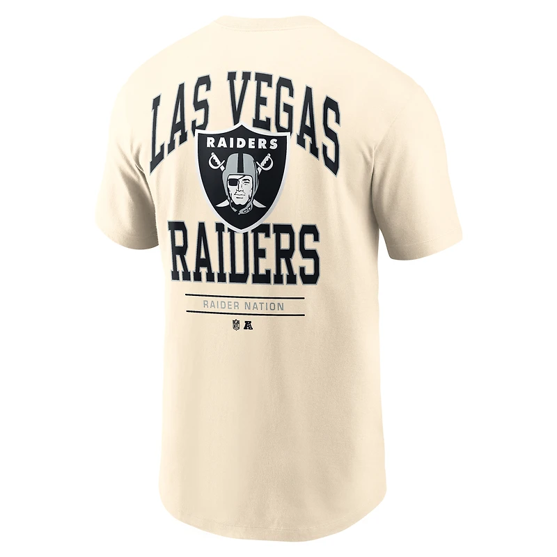 T-shirt Nike Freestyle Essential Natural Las Vegas Raiders pour homme