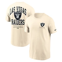 Men's Nike Natural Las Vegas Raiders Freestyle Essential T-Shirt