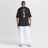 Men's Nike Number 1 Dad Black Las Vegas Raiders Game Jersey