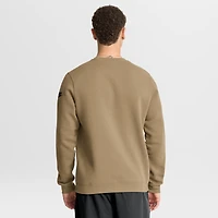 Men's Nike Tan Las Vegas Raiders Swing Pass Rewind Club Pullover Sweatshirt