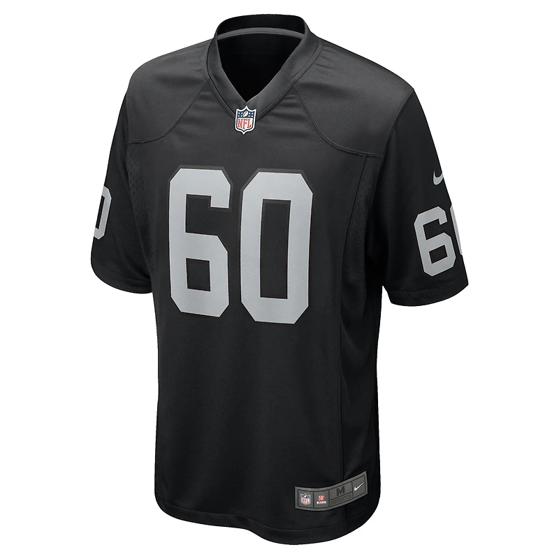 Men's Nike Tomari Fox  Black Las Vegas Raiders Team Game Jersey