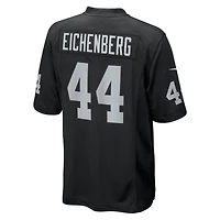 Men's Nike Tommy Eichenberg  Black Las Vegas Raiders Team Game Jersey