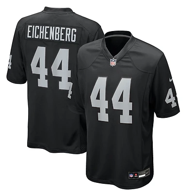 Men's Nike Tommy Eichenberg Black Las Vegas Raiders Team Game Jersey